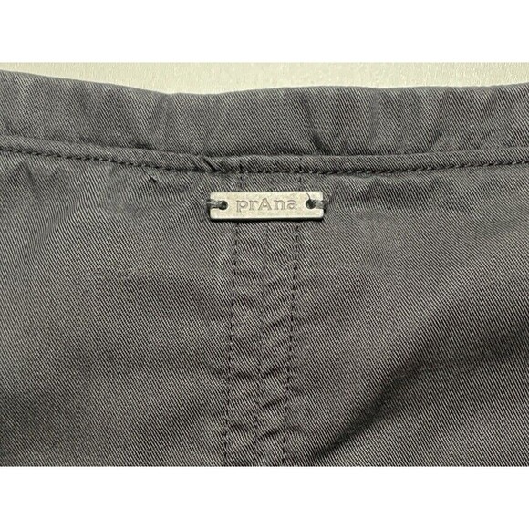 Prana Lavender Bay Top Relaxed Coal Washed Black Women’s Extra Small XS NWT - Picture 3 of 7